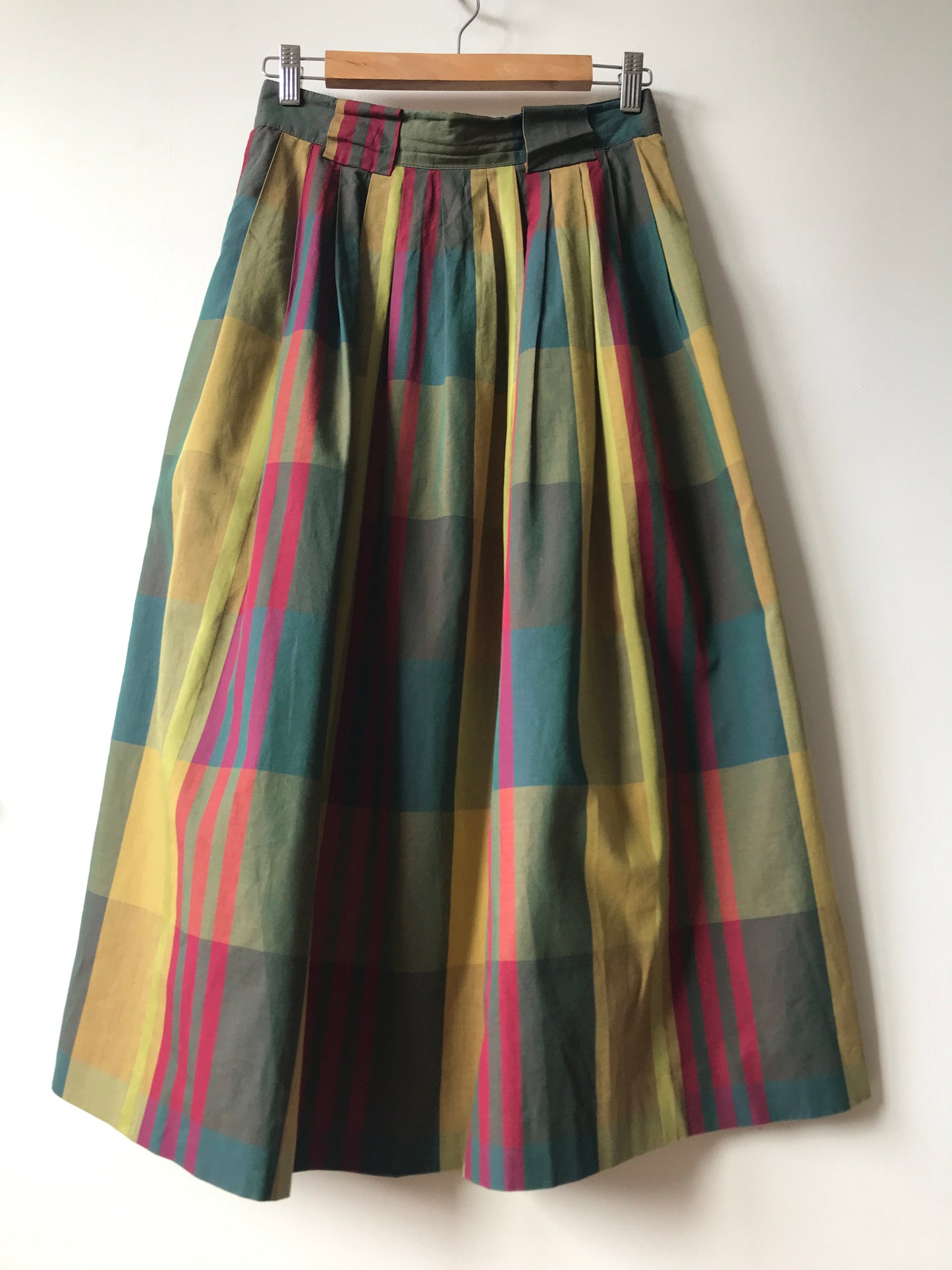 Vintage high waist midi skirt