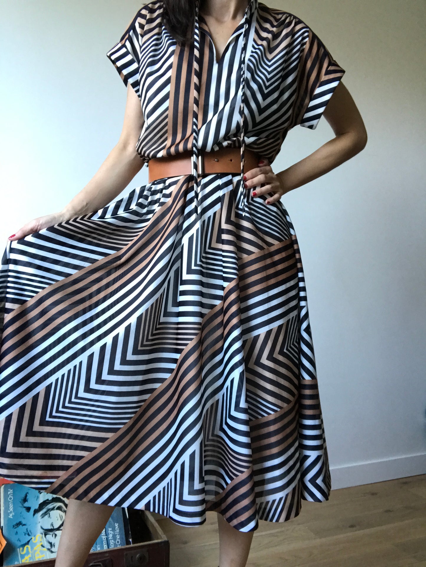 Vintage striped dress