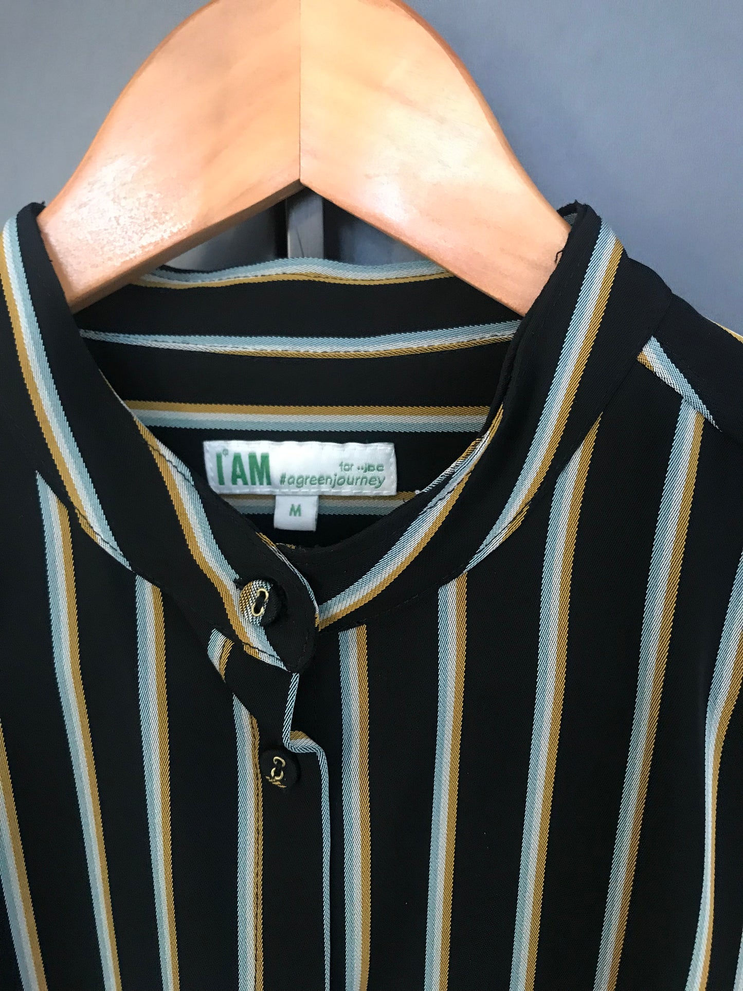 Vintage blouse with stripes