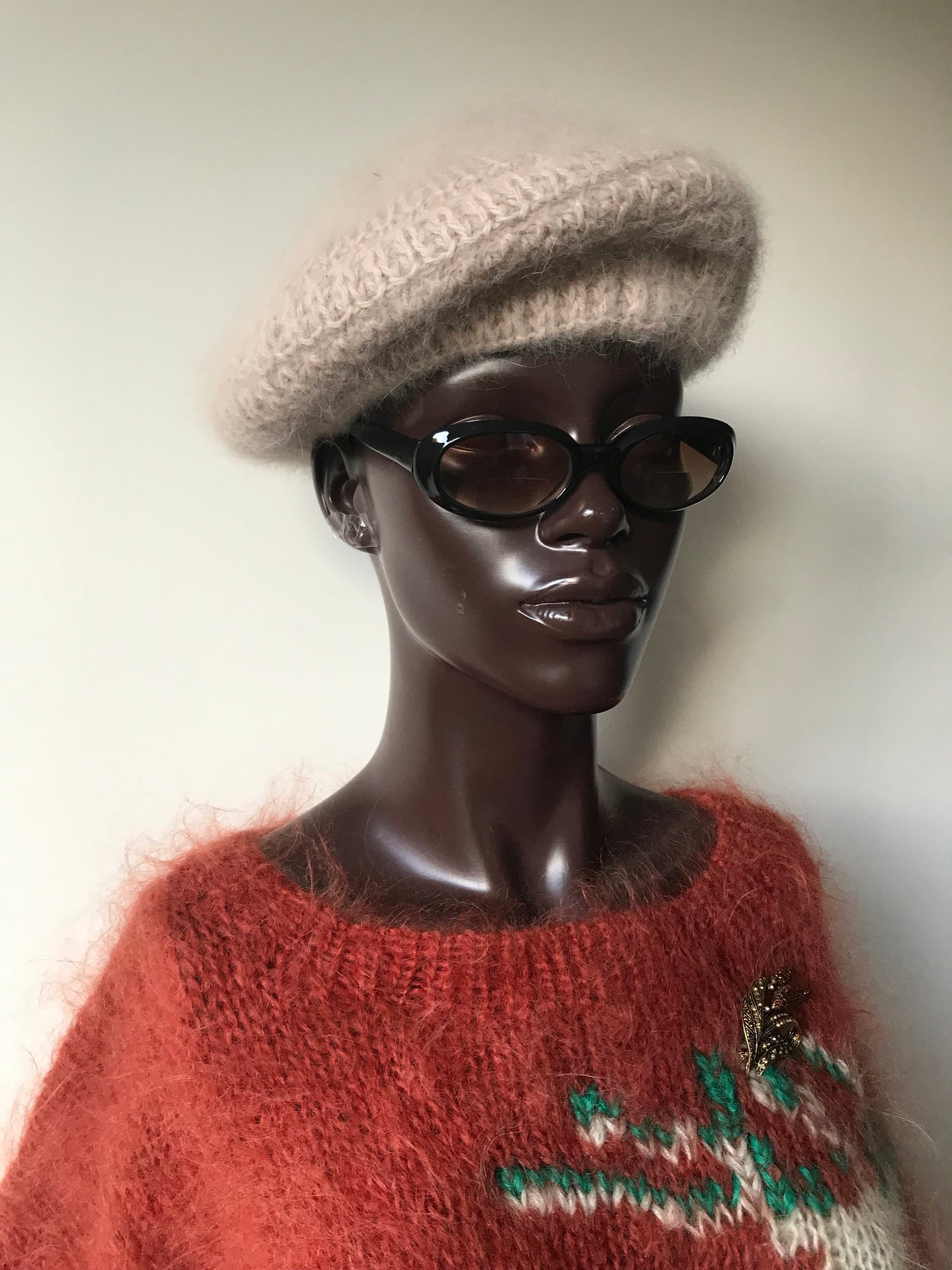 Vintage Angora beret