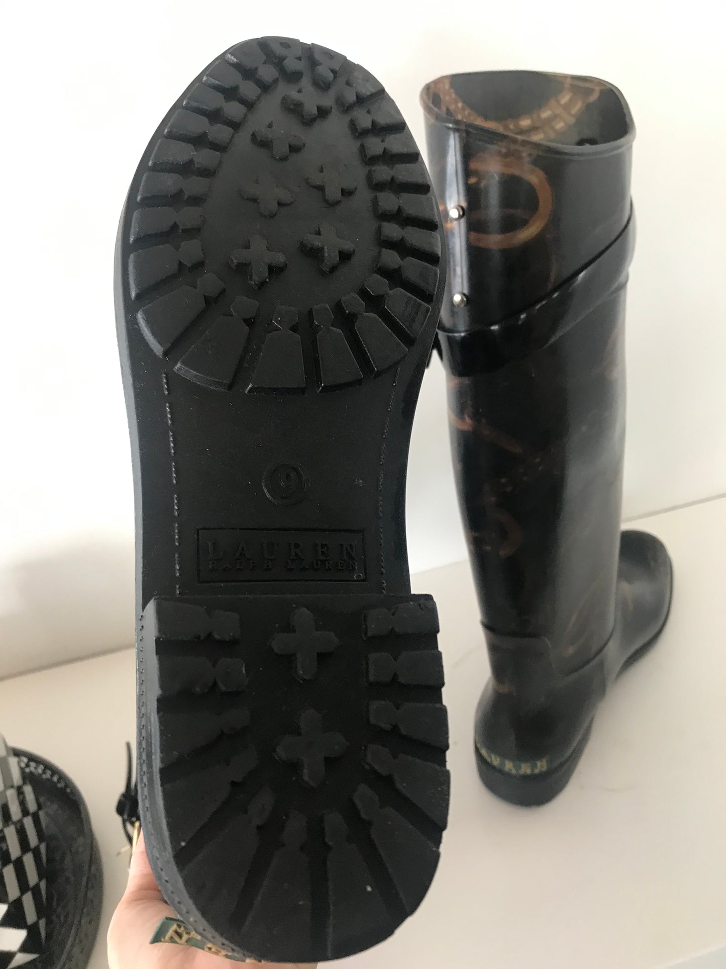 Ralph Lauren wellington rain boots