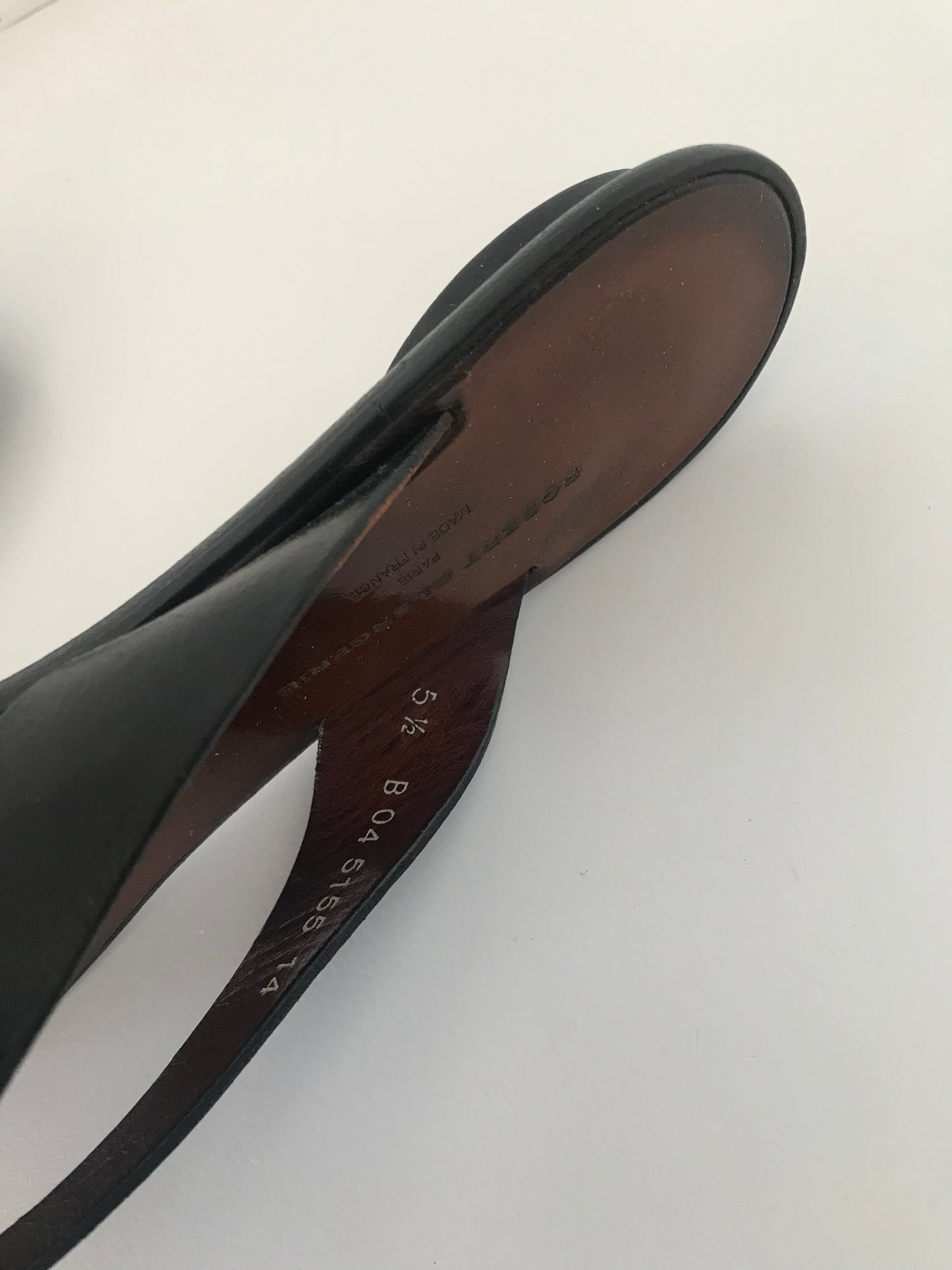 Robert Clergerie leather flip flop