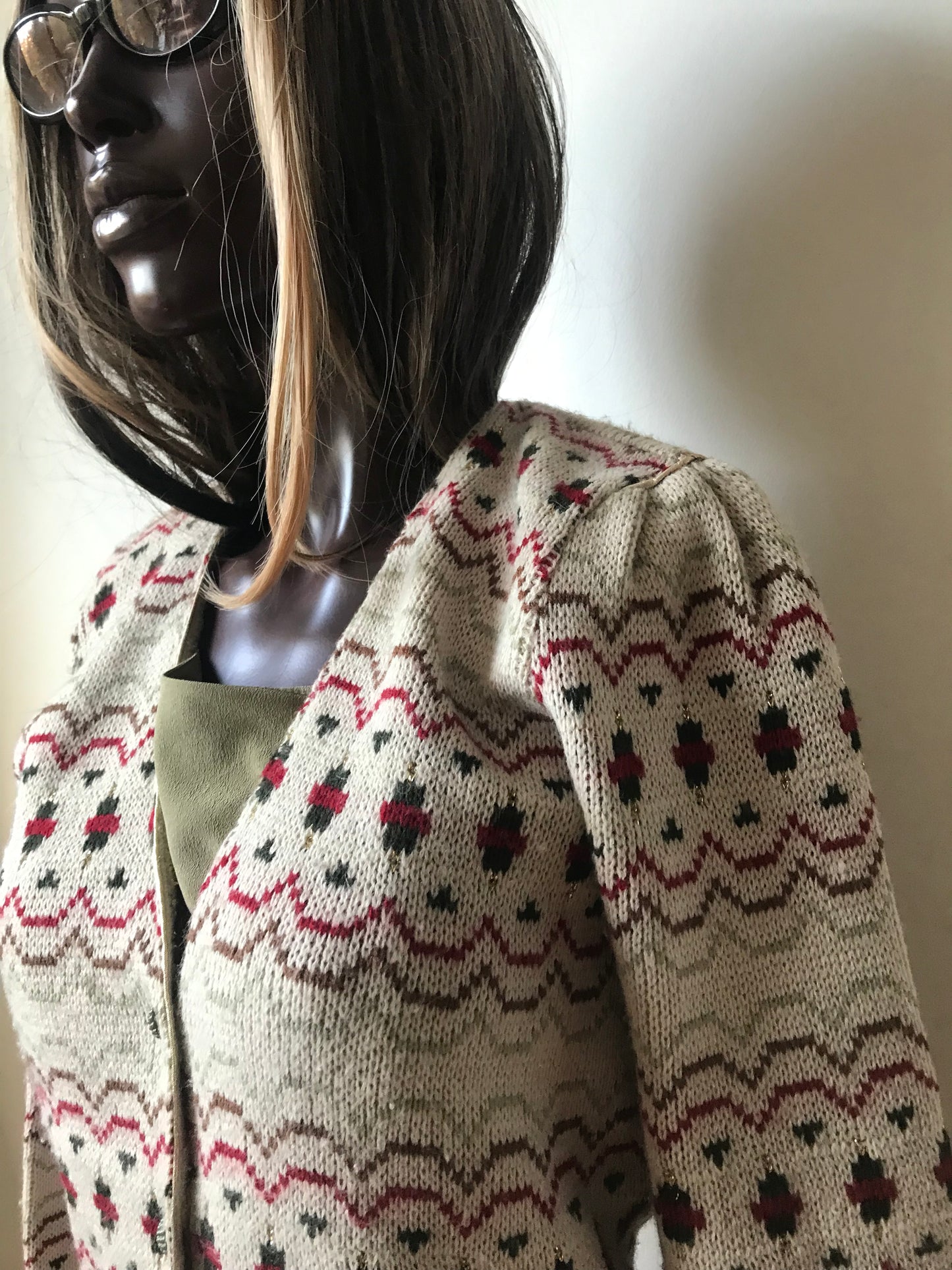 Vintage christmas cardigan