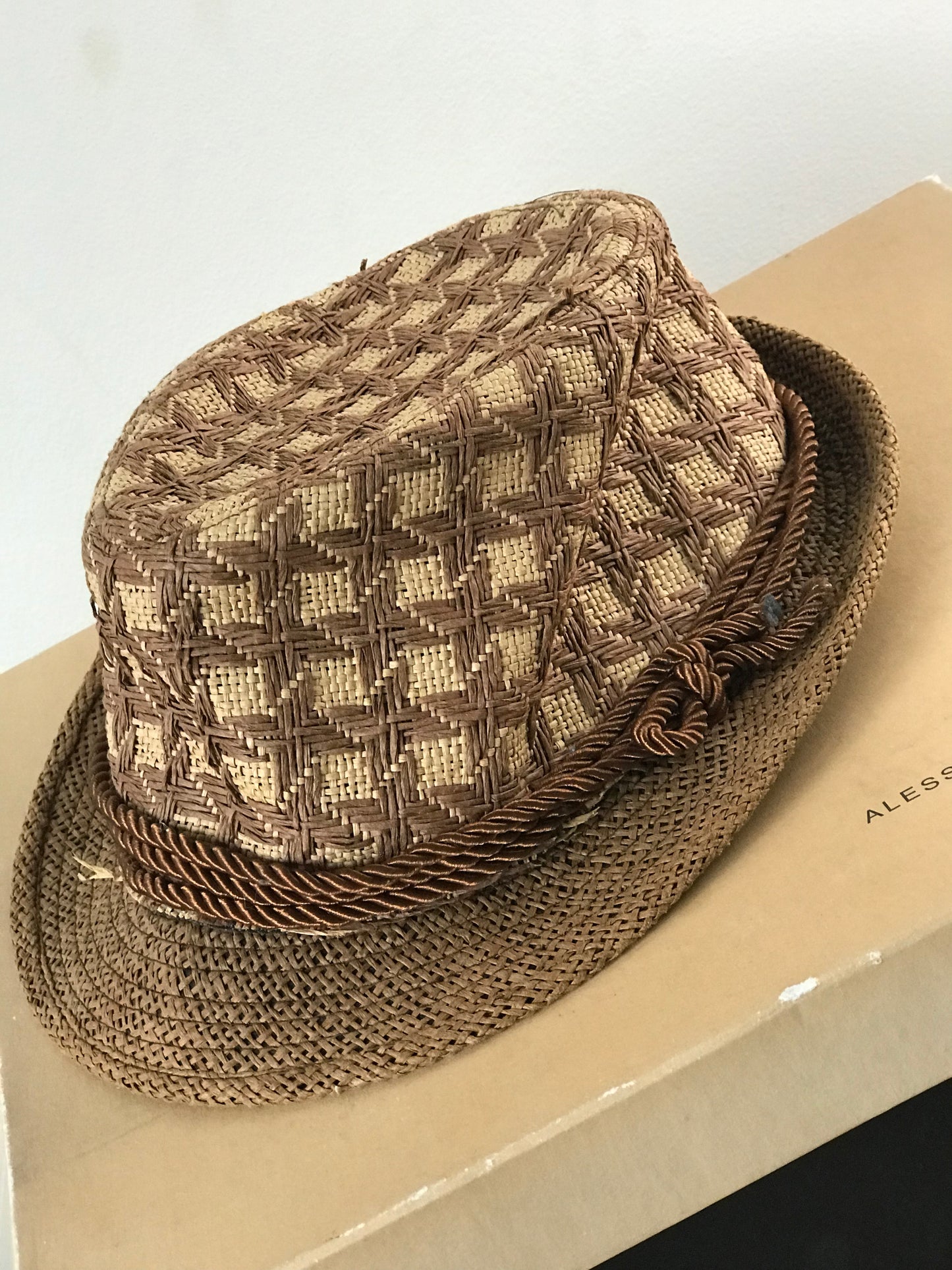 Vintage straw hat