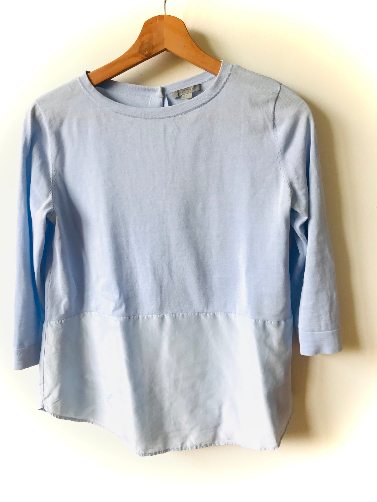 COS 3/4 sleeve top