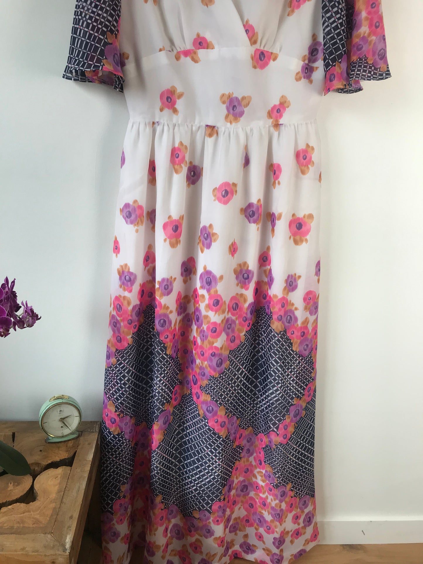 Vintage maxi dress 70s