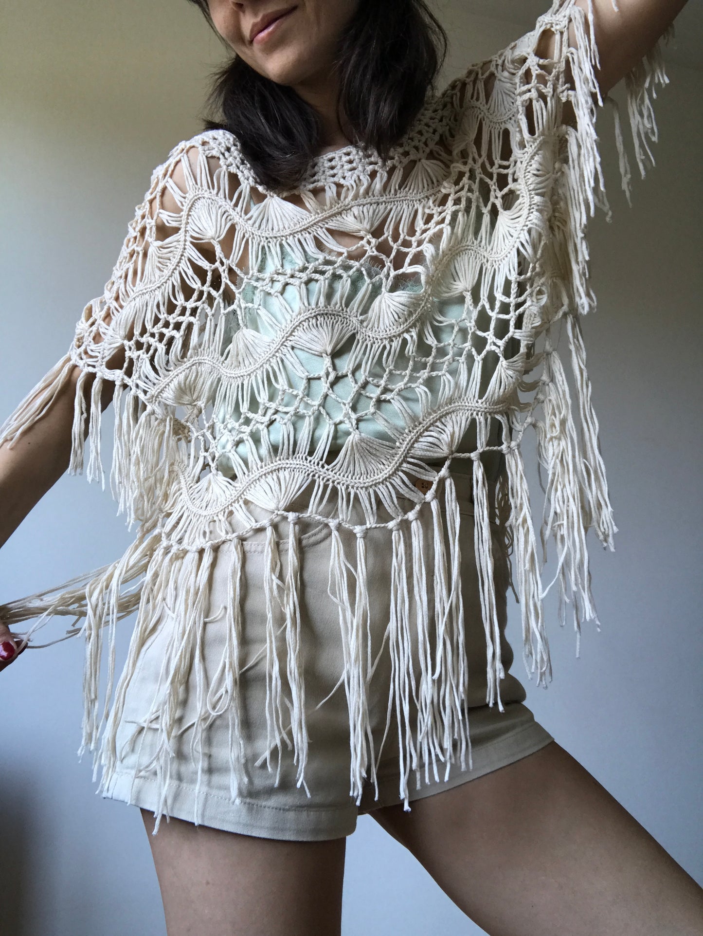 Vintage crochet top