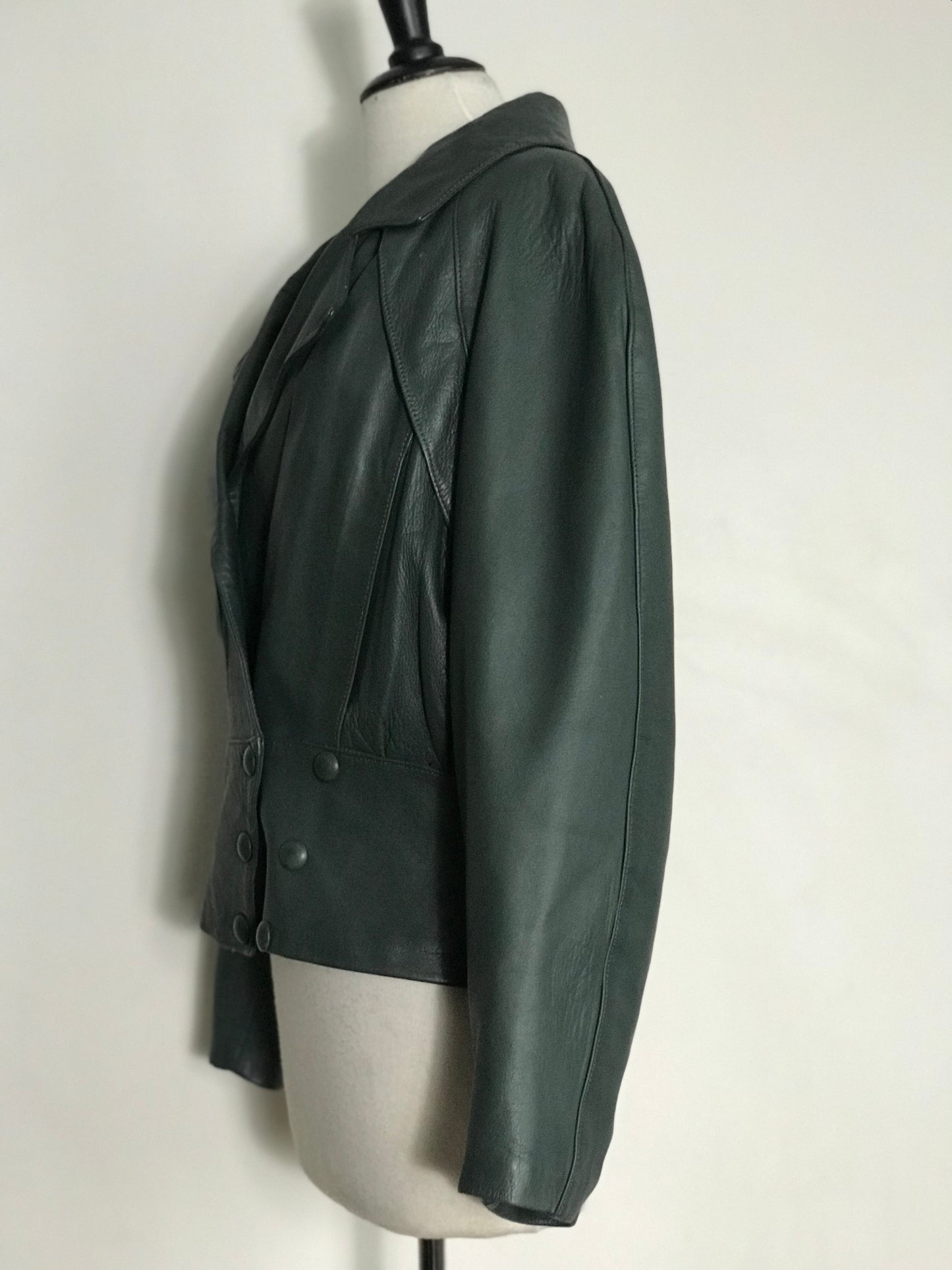 80s vintage leather jacket