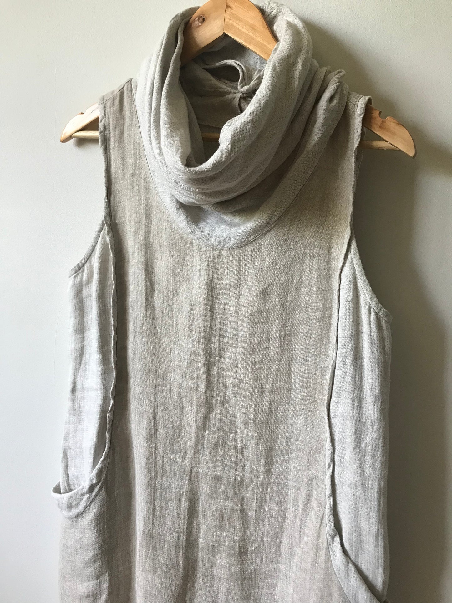 Linen vintage dress