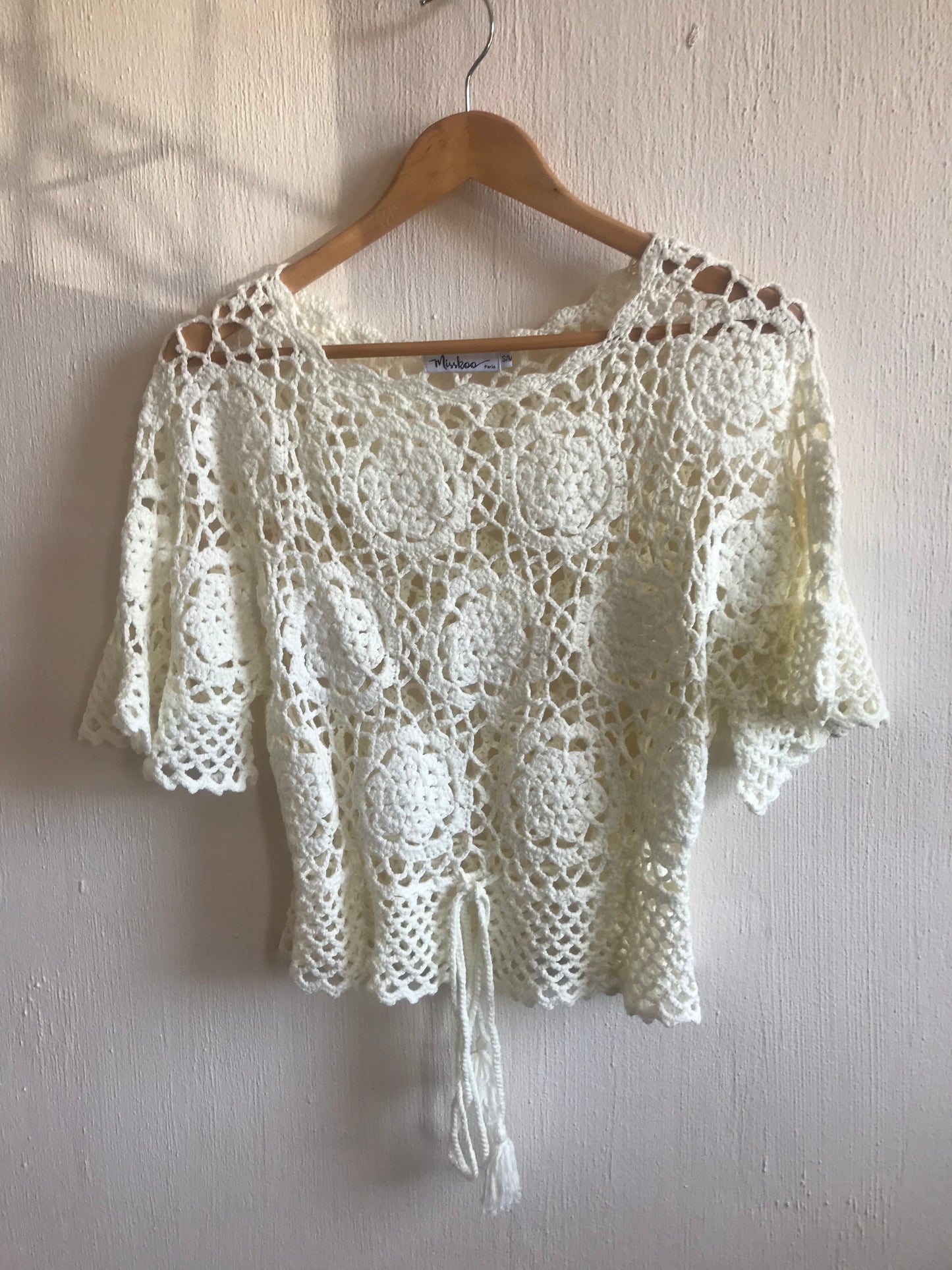 Vintage crochet top