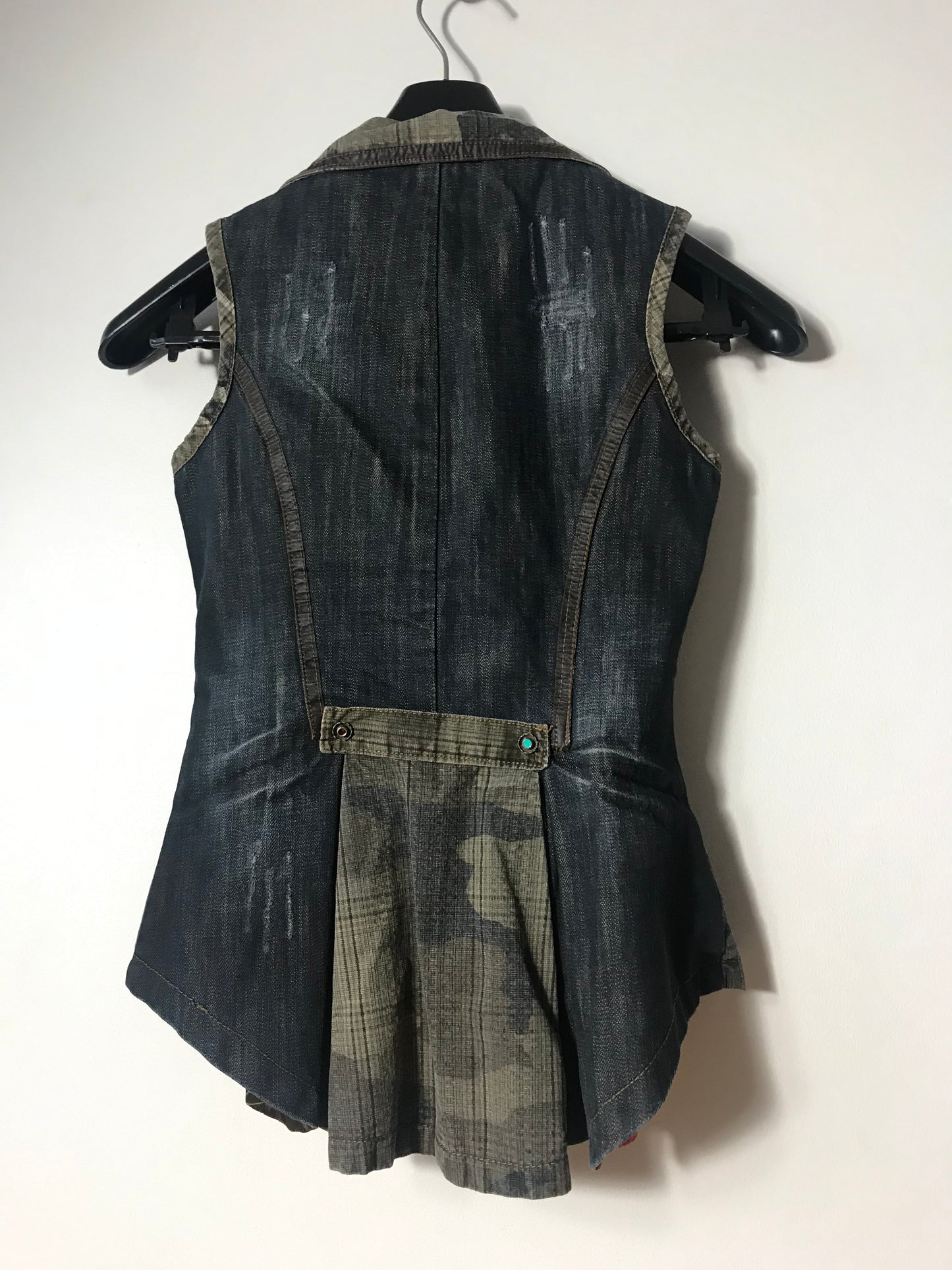 Vintage denim vest