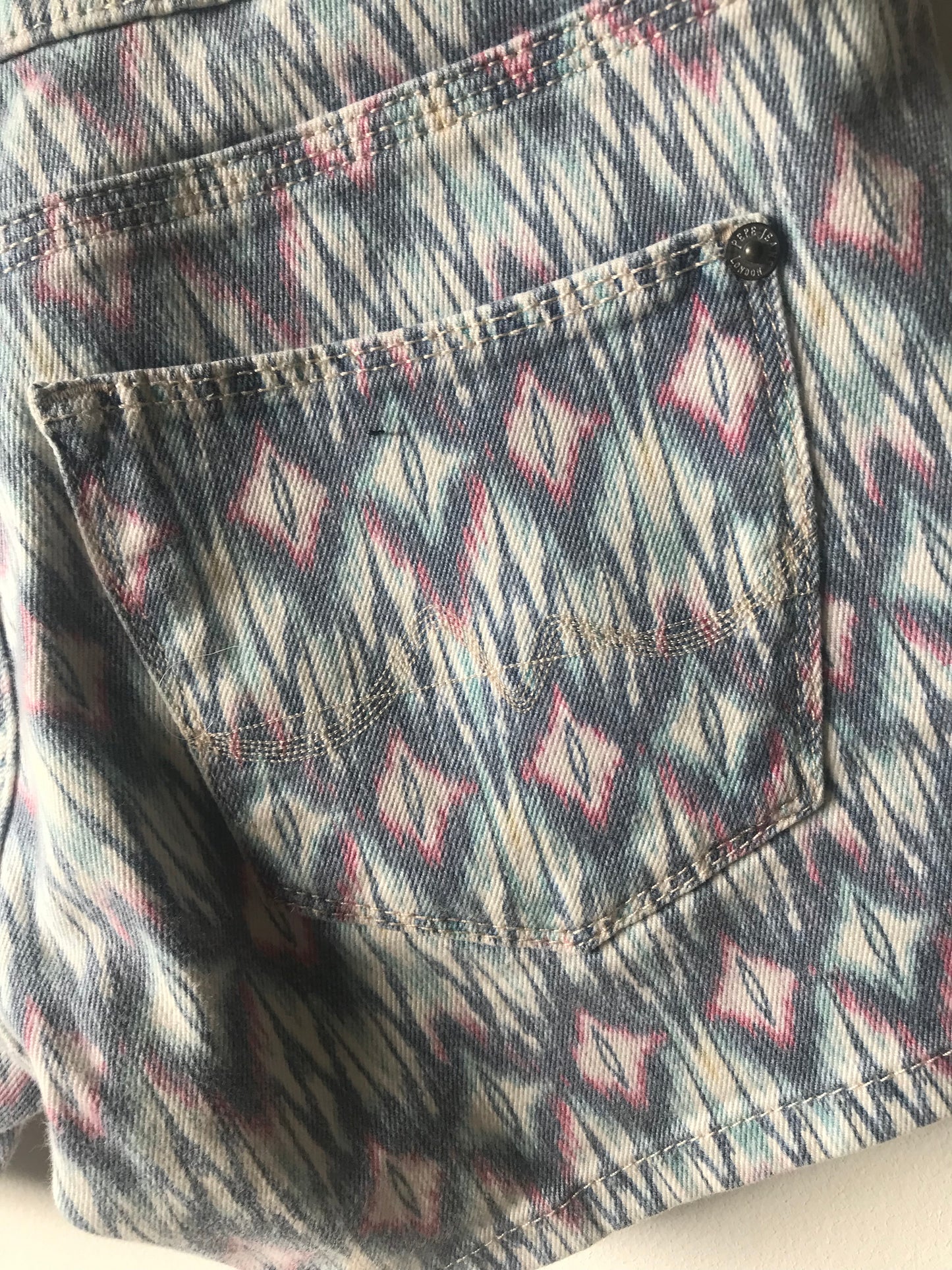 Pepe jeans mini denim shorts