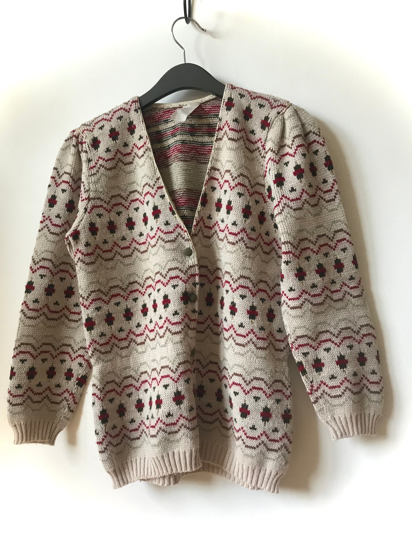 Vintage christmas cardigan