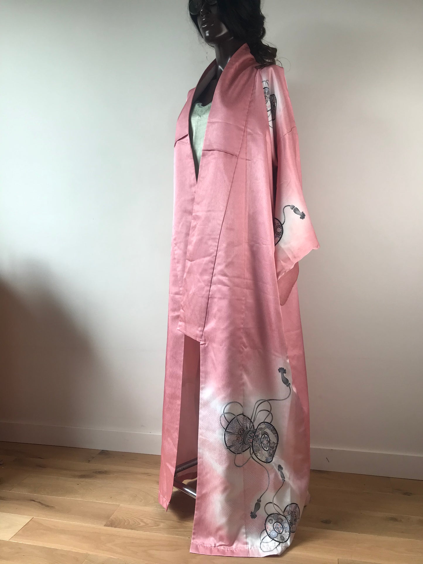 Vintage maxi Kimono 70s