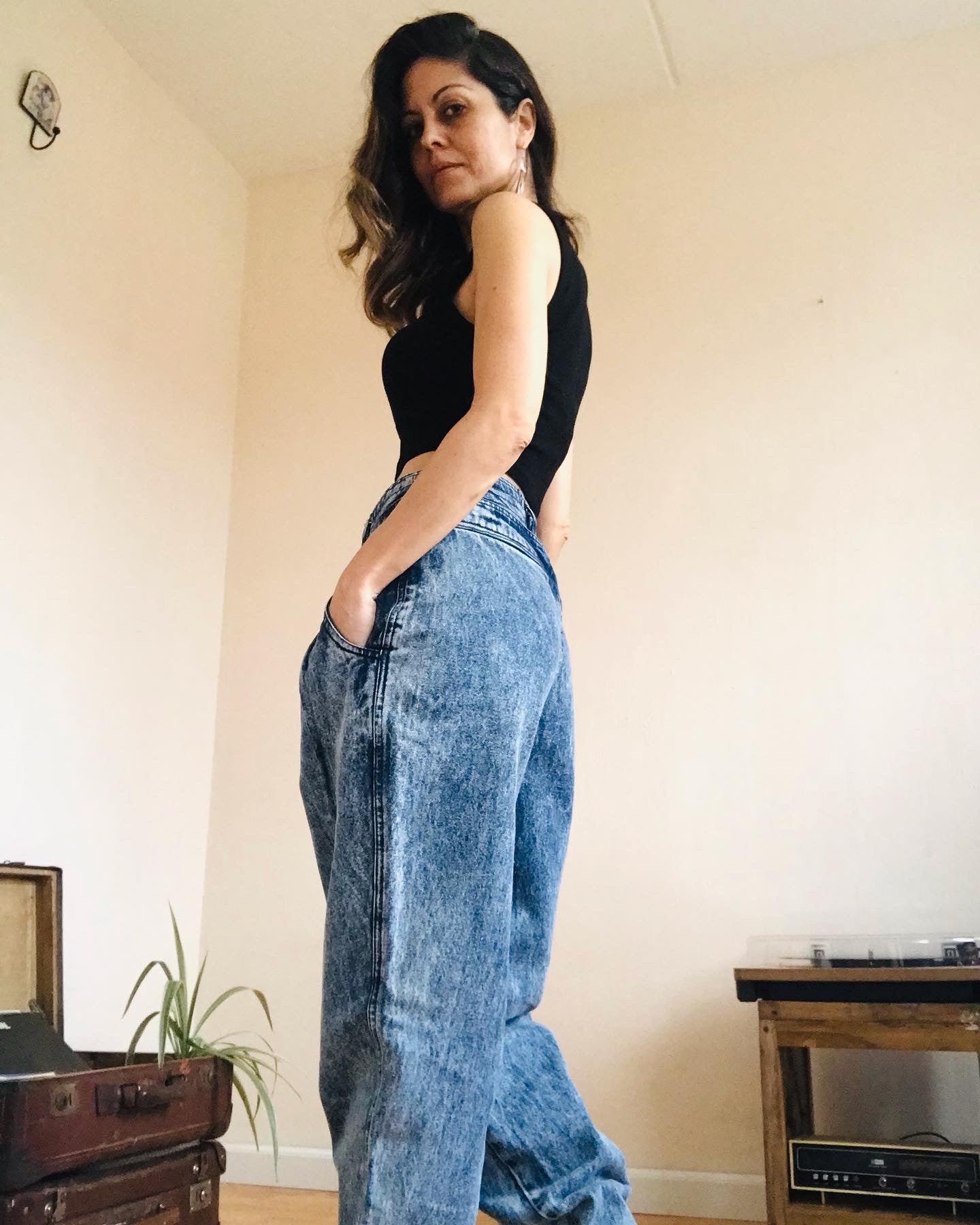 Acid Wash vintage jeans