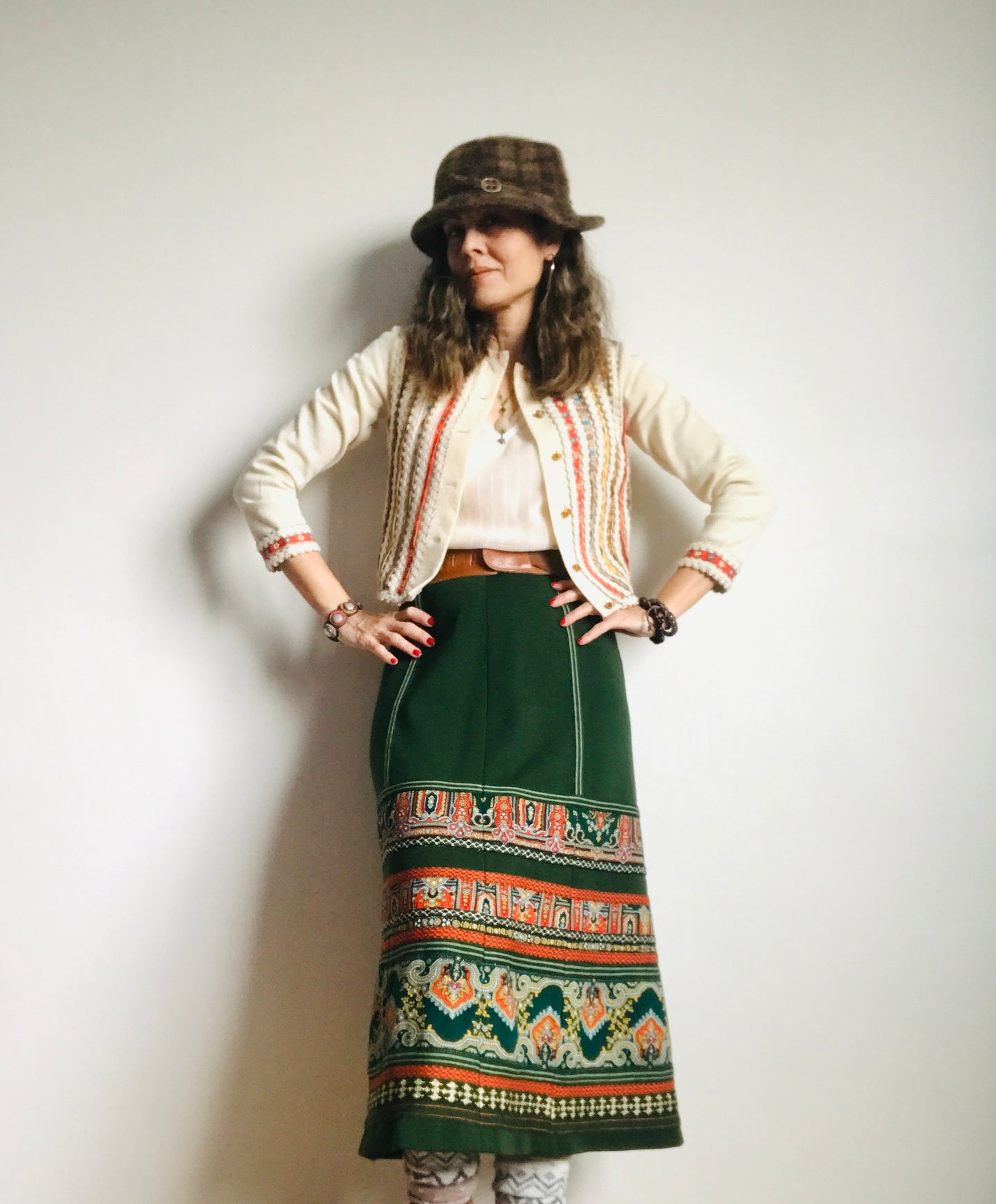 Vintage wool skirt