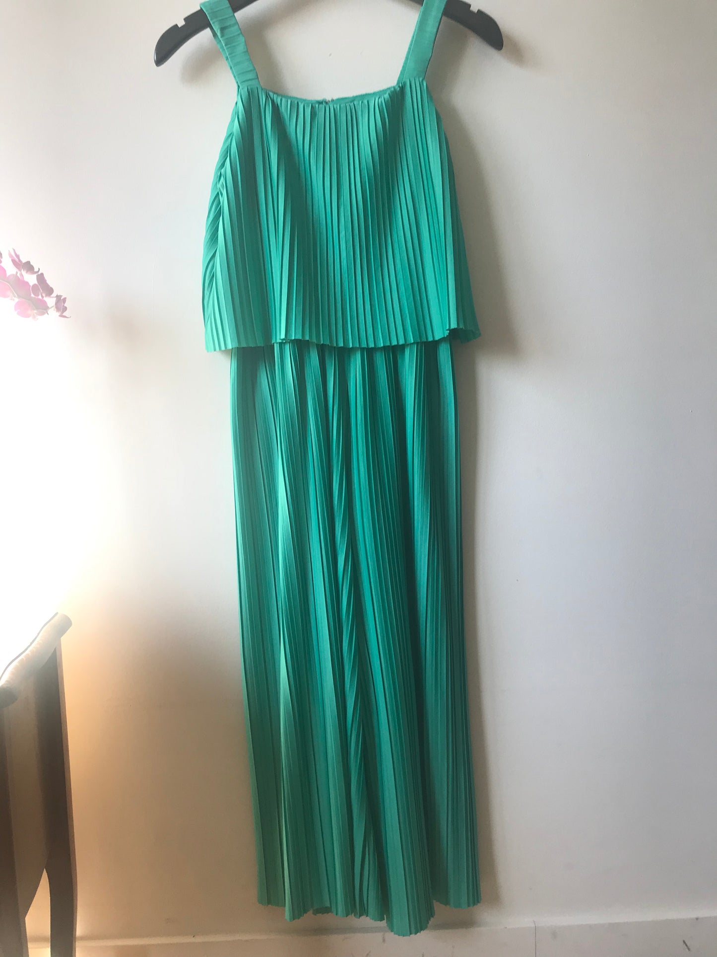 Pleated jumpsuit