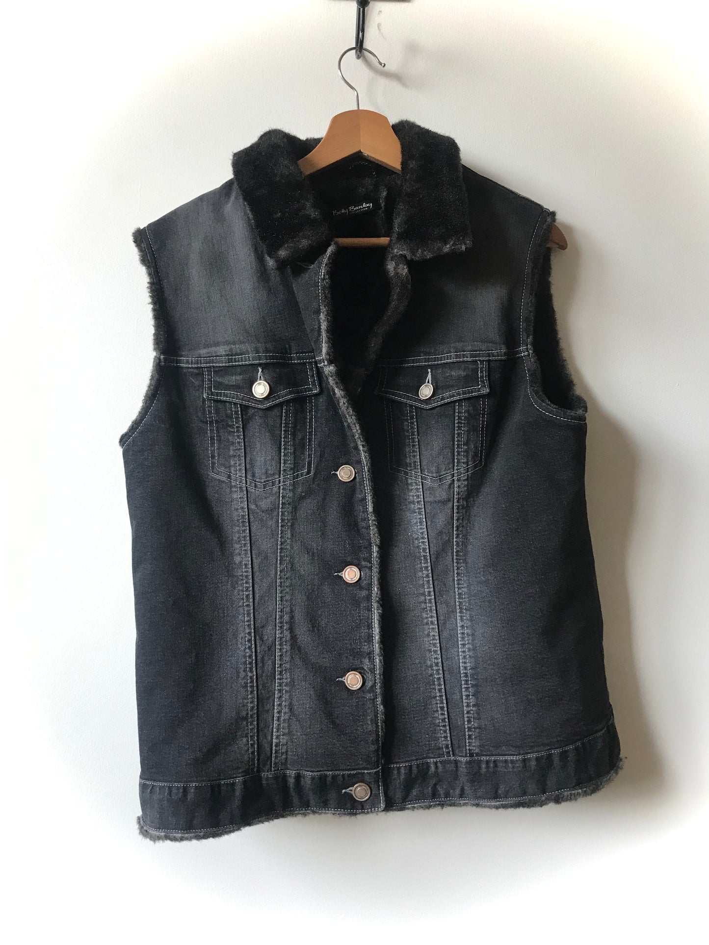 Vintage denim vest