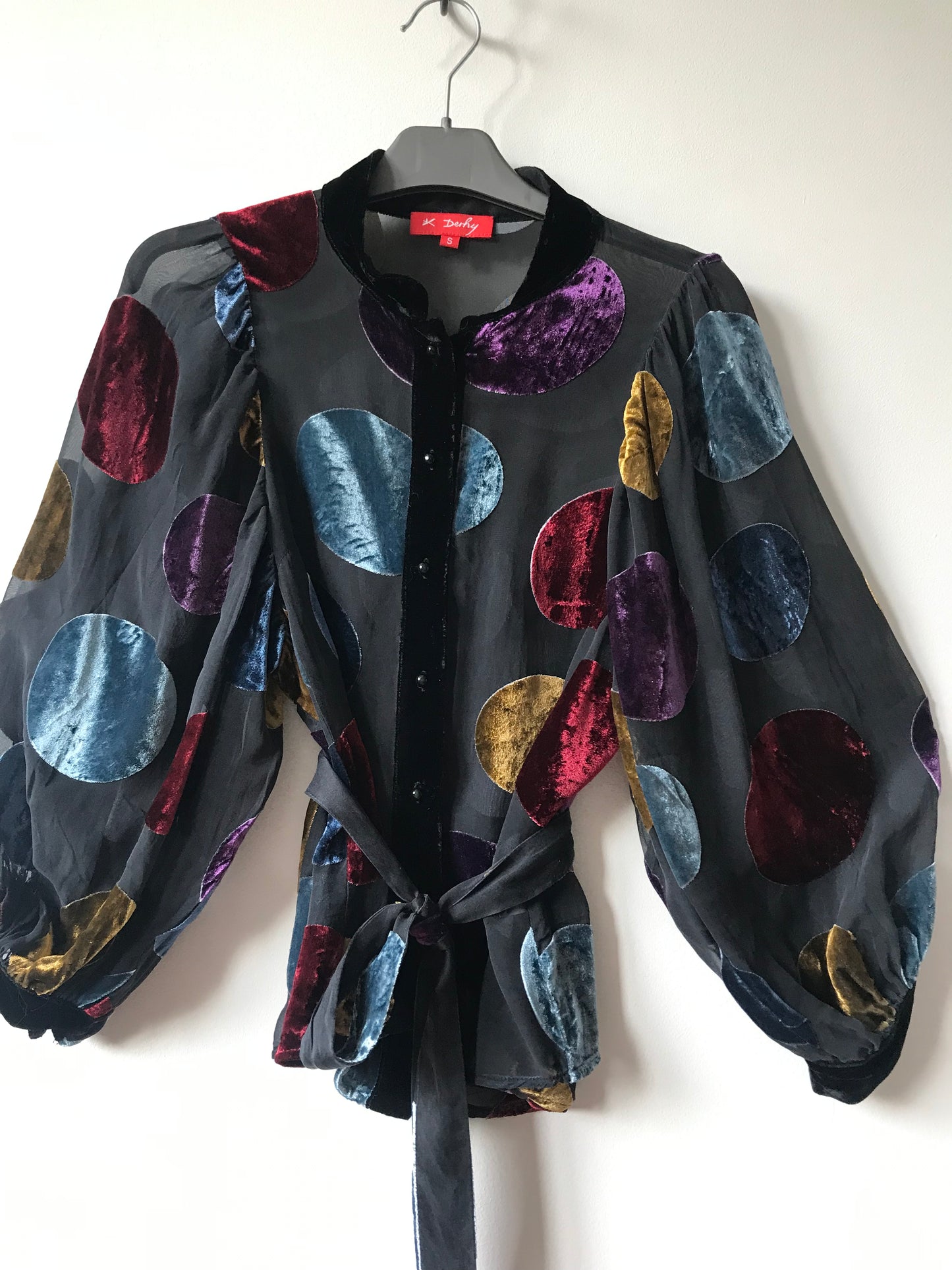 Vintage silk blend blouse