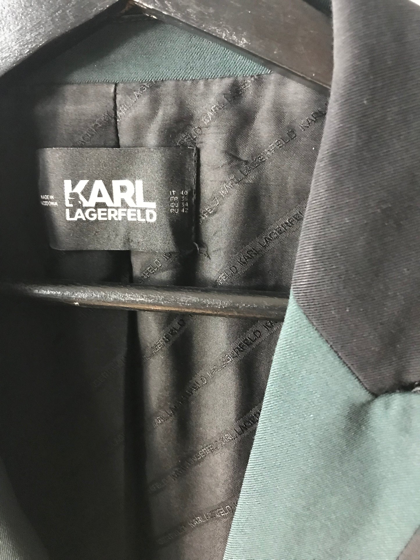 Karl Lagerfeld wool blazer