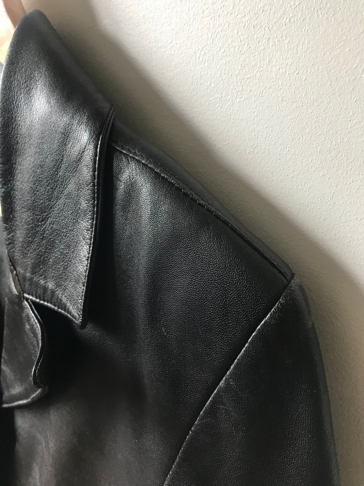 Vintage leather coat