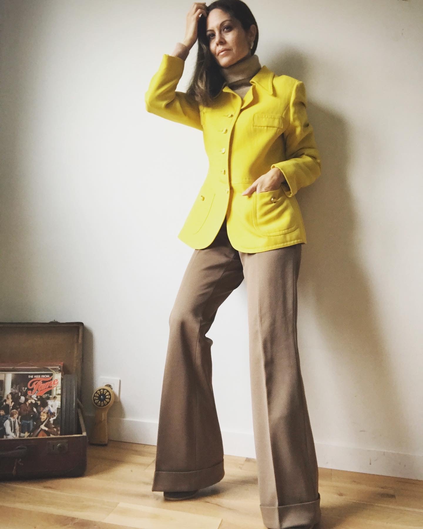 Vintage long blazer 70s