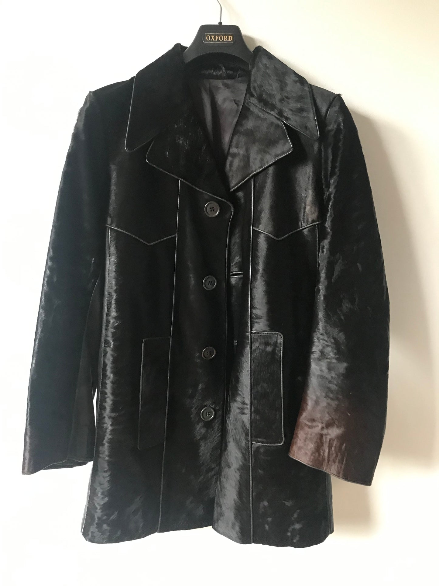 Vintage leather coat