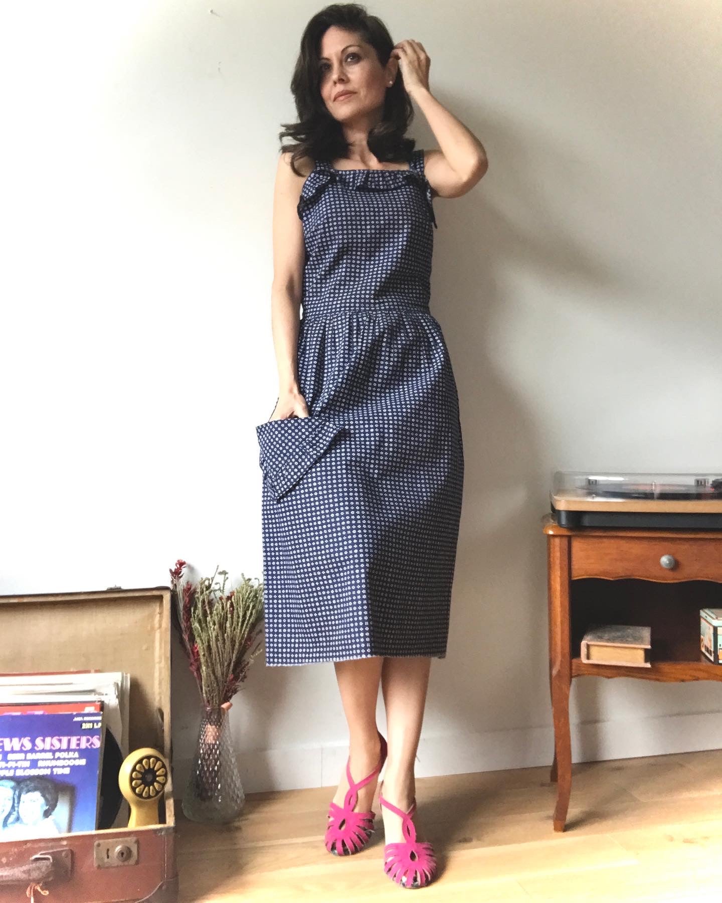 Vintage strap dress