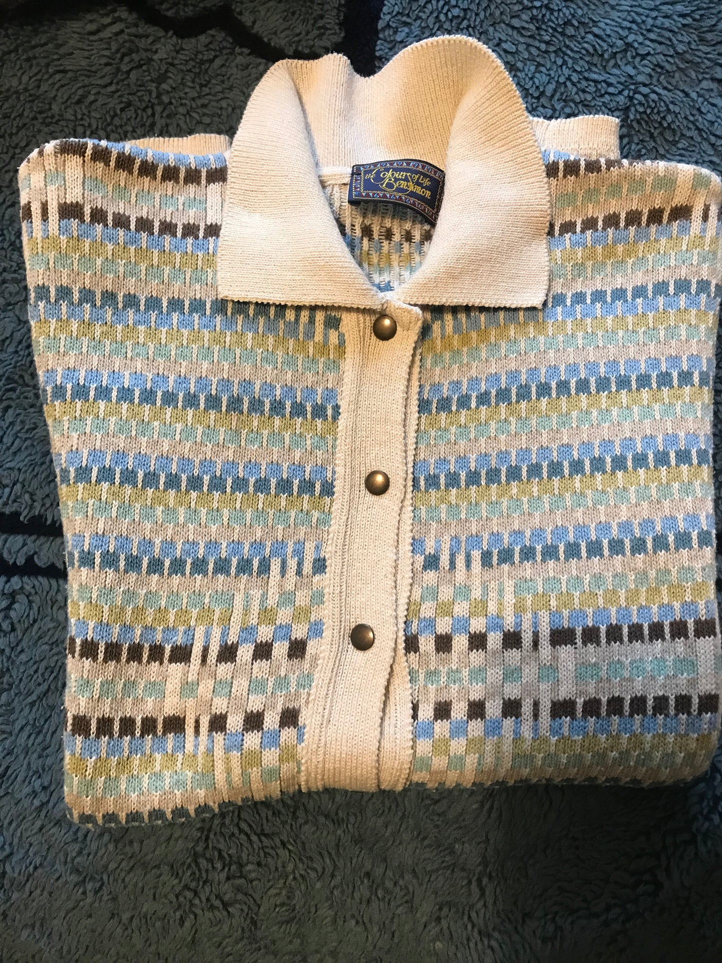 Polo cardi top