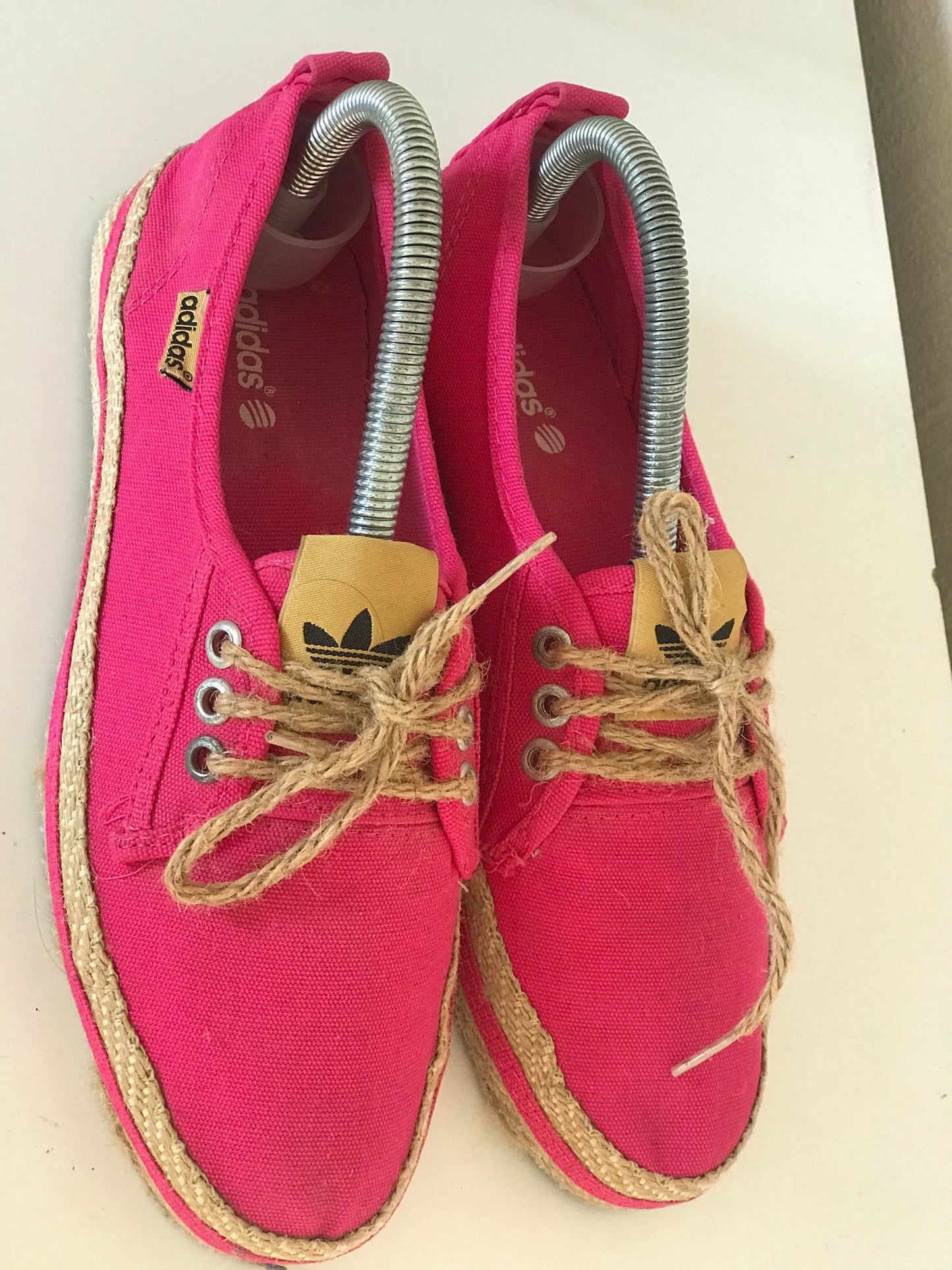 Vintage adidas canvas flats