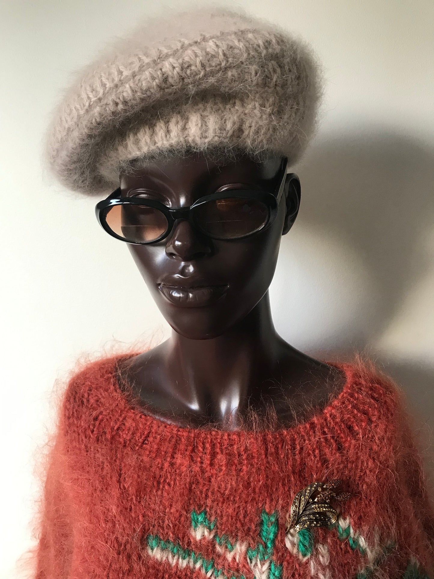 Vintage Angora beret