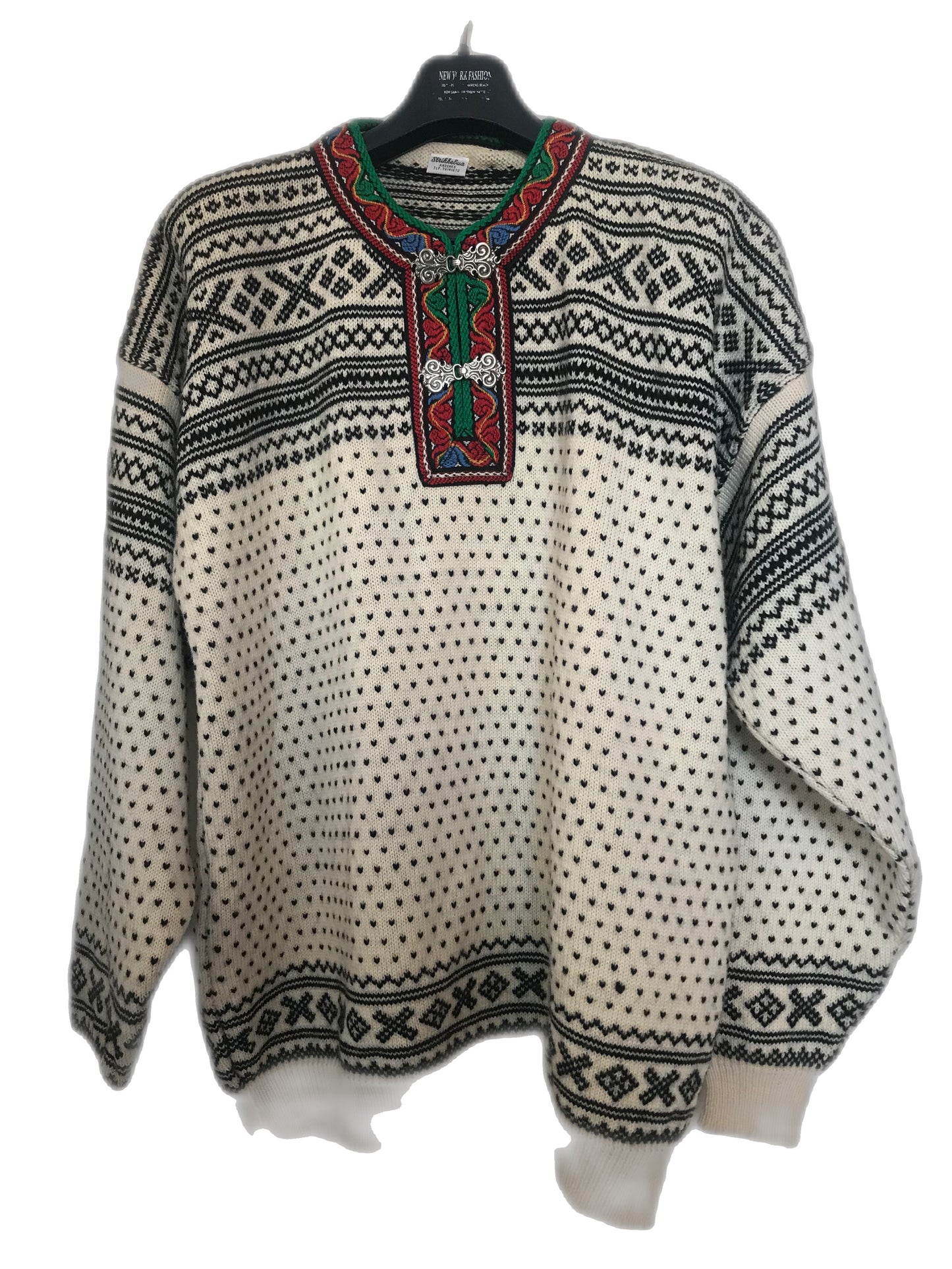 Nordic style knitted pull