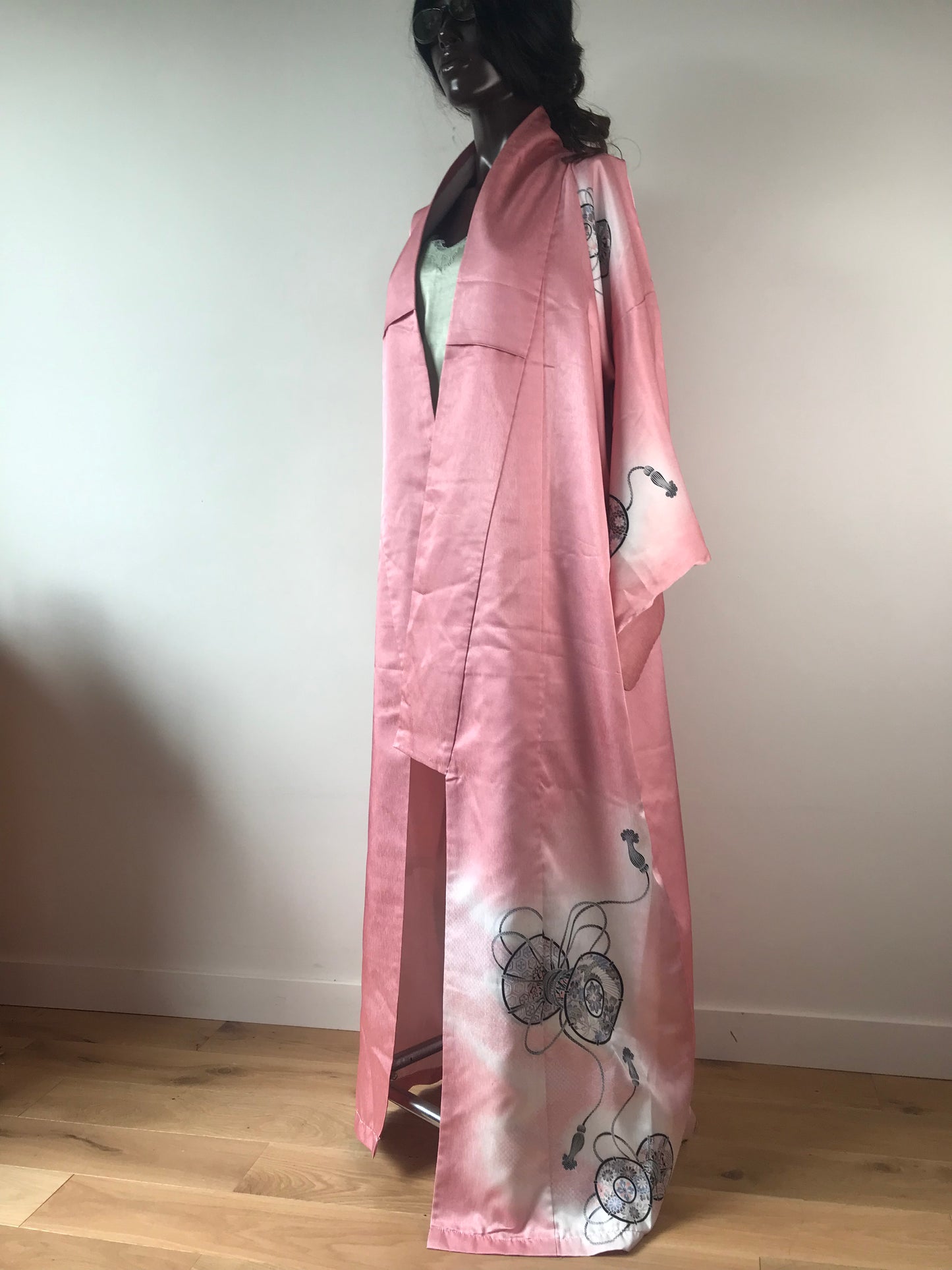 Vintage maxi Kimono 70s