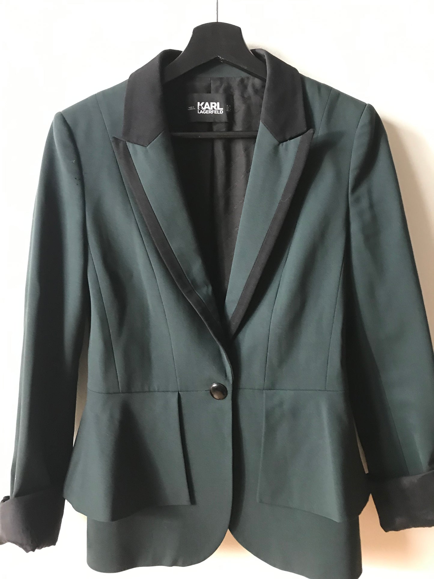 Karl Lagerfeld wool blazer