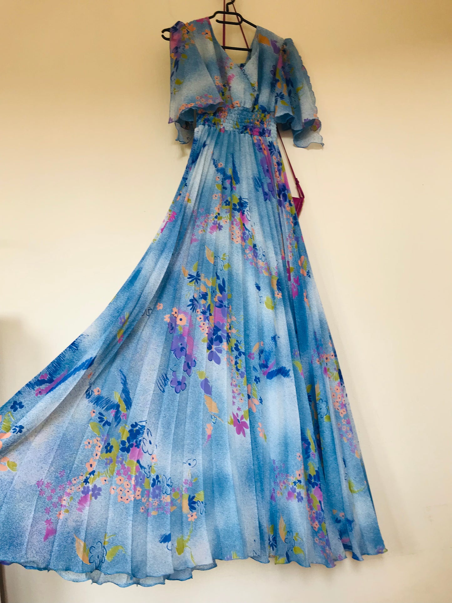 70s maxi dreamy dress