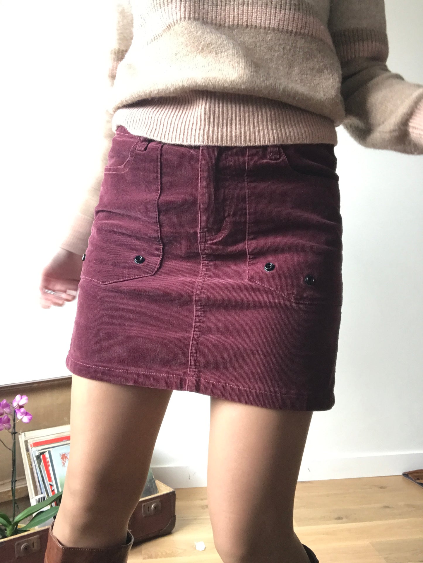 Zadig & Voltaire corduroy skirt