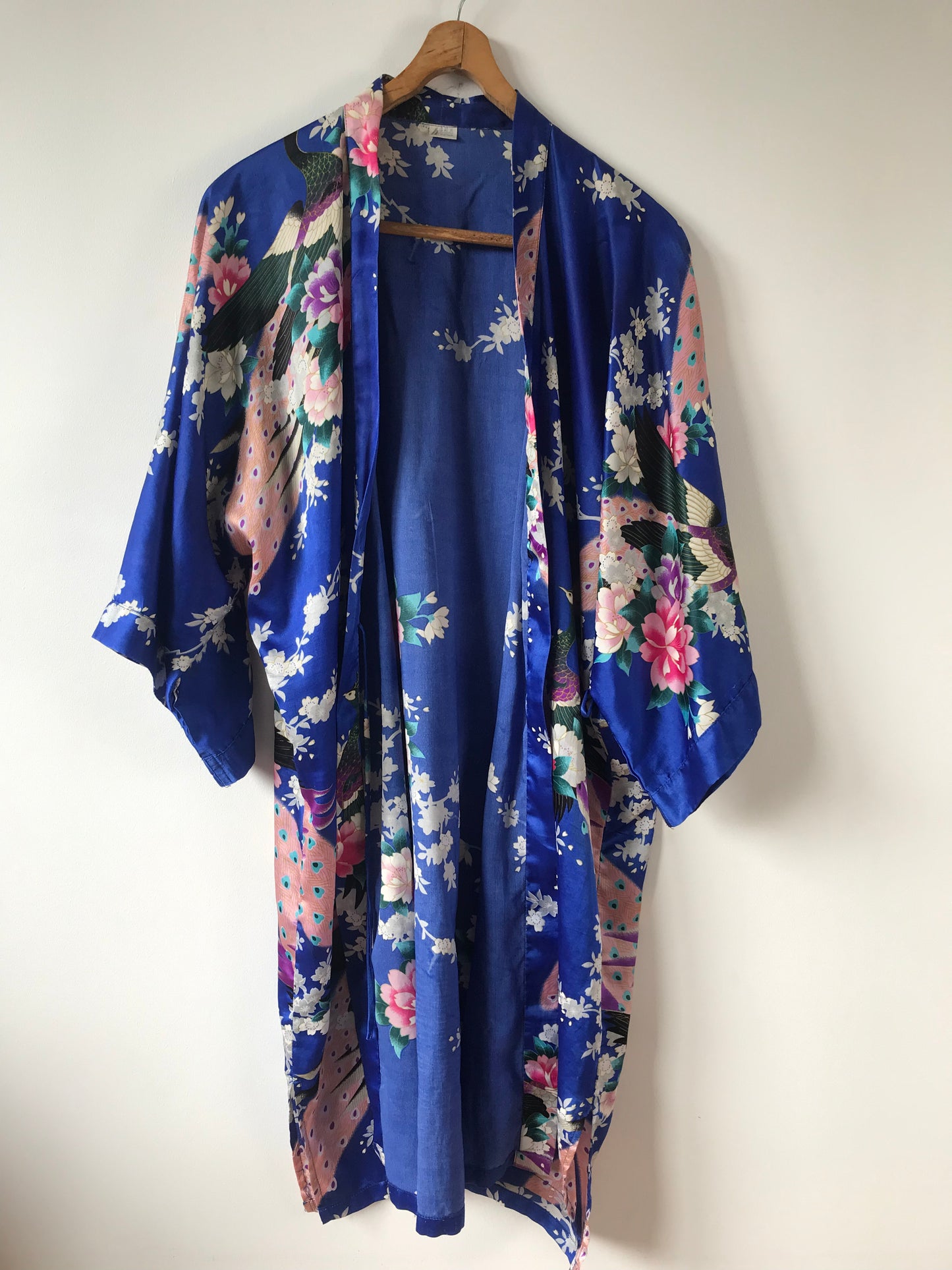 Vintage satijn kimono